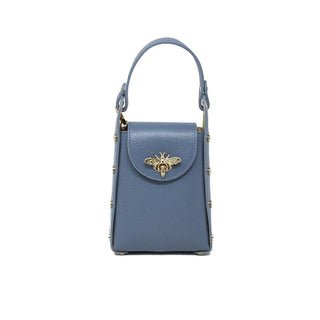 Genuine Italian Leather Butterfly Crossbody Bag | Made in Italy