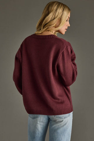 Panache Apparel Co. - Wine Weather Sweater
