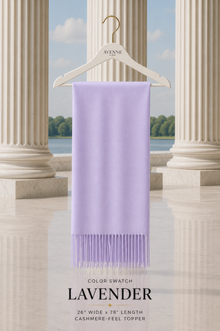 Designer House Fringe Shawl Stole