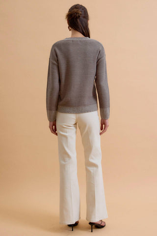 Be Cool - MINERALWASHED SLUB SWEATER