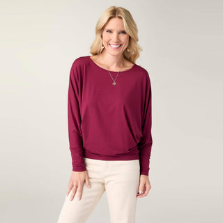 Coco + Carmen Soft Landing Dolman Sleeve Top