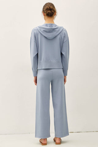 Be Cool - ULTRA COMFY RIBBED KNIT HOODIE JACKET