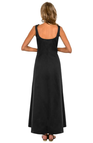 Gretchen Scott Fonteyn Dress Long – Timeless Elegance in Stretch Cotton Sateen