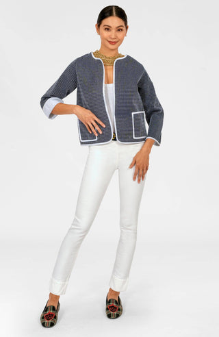 Gretchen Scott LLC - Trapunto Tango Embroidered Jacket