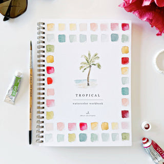 Default Title emily lex studio - Tropical watercolor workbook