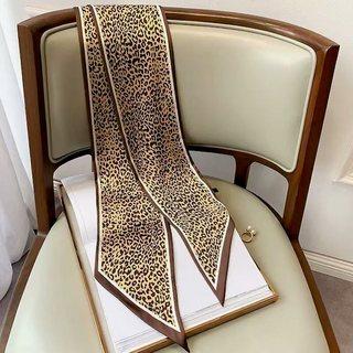 Printed Skinny Scarf