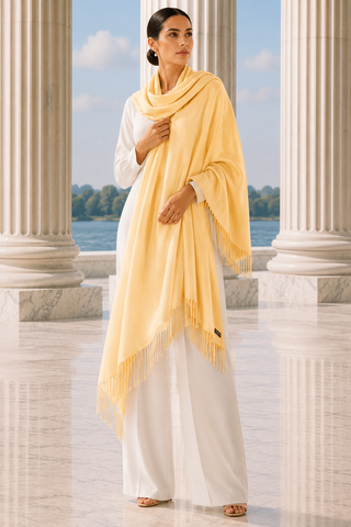 Designer House Fringe Shawl Stole