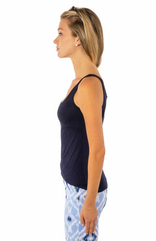 Gretchen Scott Women's Scoop Neck Tank Top | Soft Stretch Layering Essential