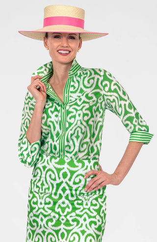 Gretchen Scott LLC - Boyfriend Shirt - Arabesque