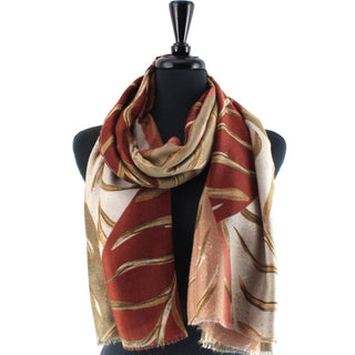 Harvest Hues Fall Print Scarf