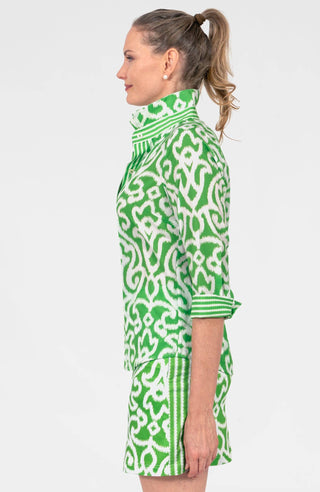 Gretchen Scott LLC - Boyfriend Shirt - Arabesque