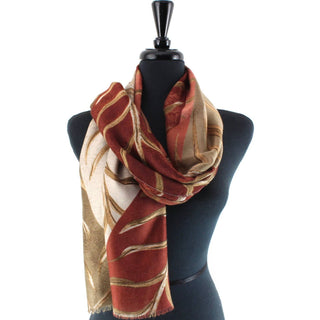 Harvest Hues Fall Print Scarf