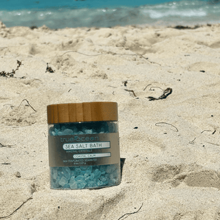 True Ocean Sea Salt Bath Soak | Coastal Mineral Bath Salts | 8 oz