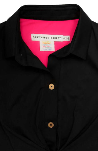Gretchen Scott LLC - Twist & Shout Dress - Solid