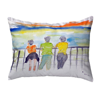 Betsy Drake Interiors - Ladies Looking Pillow