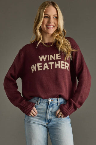 Panache Apparel Co. - Wine Weather Sweater