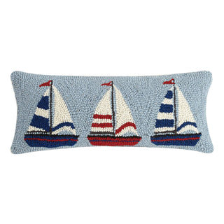 Peking Handicraft - Sailboat Trio Hook Pillow