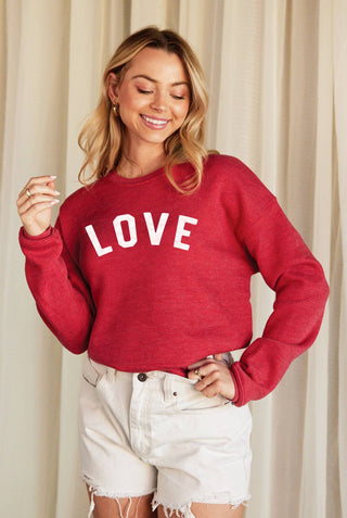 LOVE Graphic Sweatshirt