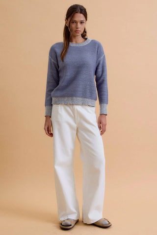 Be Cool - MINERALWASHED SLUB SWEATER