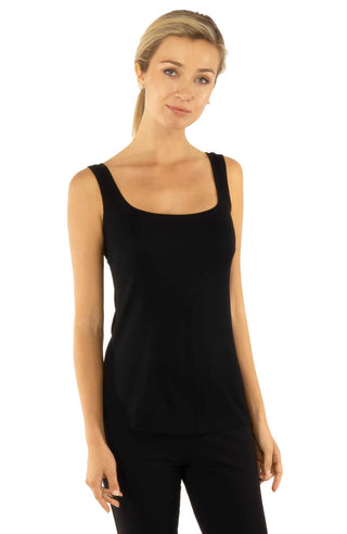 Gretchen Scott Women's Scoop Neck Tank Top | Soft Stretch Layering Essential