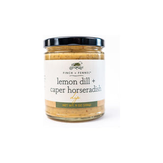 Finch + Fennel Lemon Dill + Caper Horseradish Dip