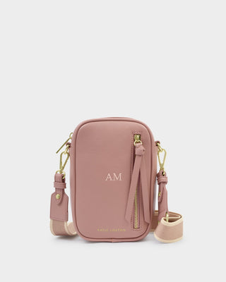 Katie Loxton Hallie Small Crossbody Bag Pink Heather