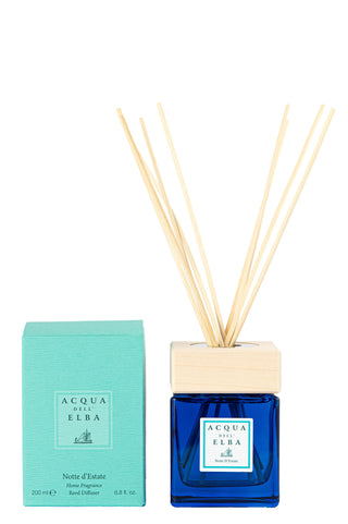 Acqua dell'Elba Notte d'Estate Reed Diffuser 6.8 oz | Luxury Italian Home Fragrance