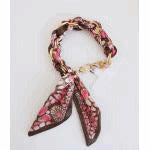Junk Gypsy pink gem medallion phone chain